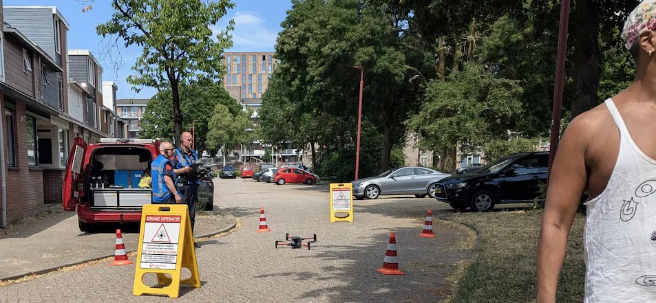 Droneteam brandweer