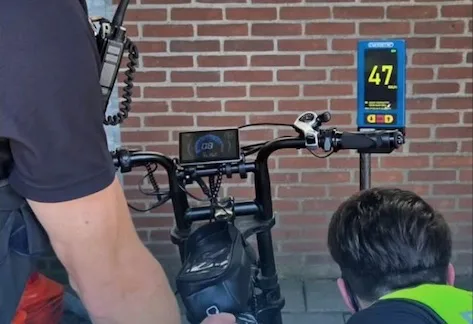 Veel mis bij grote controle op fatbikes en scooters in Nieuwegein