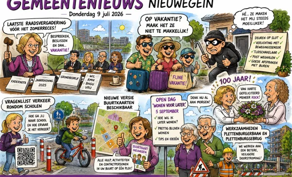 Het gemeentenieuws voor deze week
