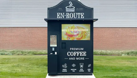 Altijd verse koffie bij onbemand Tamoil-station in Nieuwegein