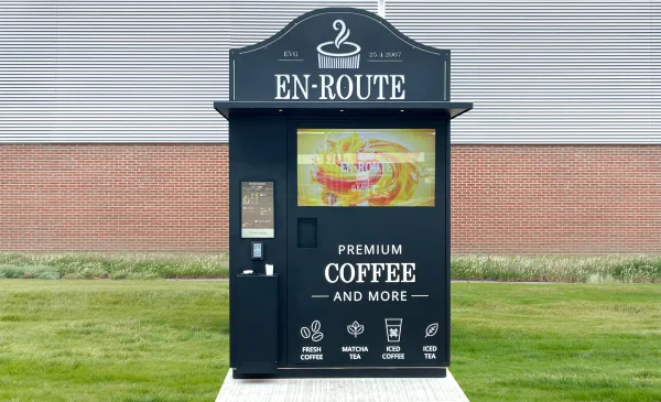 Altijd verse koffie bij onbemand Tamoil-station in Nieuwegein