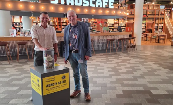 Oude munten uit Nieuwegein helpen blinden weer zien