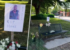 Bekende Nieuwegeiner ‘DJ Hans’ (62) herdacht bij zijn vaste bankje