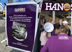 Activisten trekken HANOS Nieuwegein binnen tijdens protest tegen foie gras