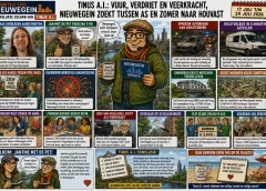 Tinus A.I: ‘Vuurwerk verboden, bus verdwenen en Nieuwegein zoekt tussen as en zomer naar houvast’