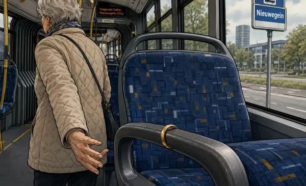 86-jarige vrouw verliest ringvinger tijdens busrit naar Nieuwegein