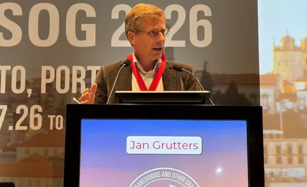 Longarts Jan Grutters van St. Antonius aan het roer van wereldwijde sarcoïdoseorganisatie