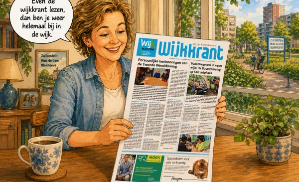 Nieuwe wijkkrant is uit: ‘Van buurtcamping tot hoornaar: deze wijkkrant vliegt alle kanten op’